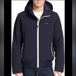 NWOT Men’s Tommy Hilfiger soft shell bomber jacket size medium